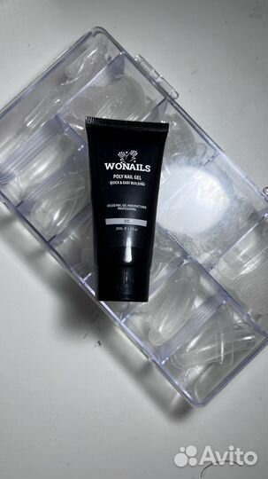 Полигель и верхние формы для наращивания ногтей