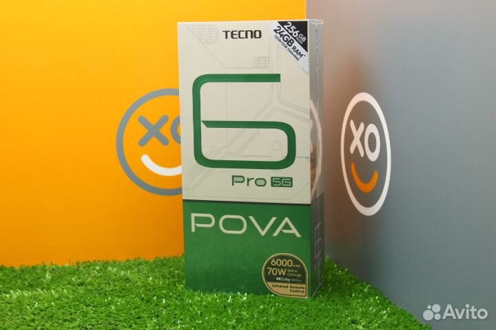 TECNO Pova 6 Pro, 12/256 ГБ