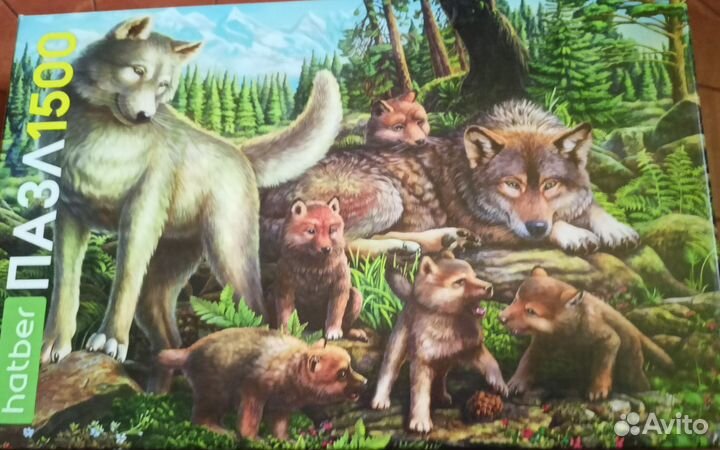 Пазлы 1500 деталей