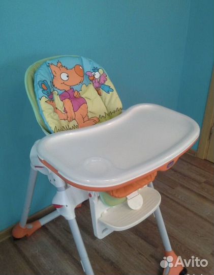 Стул для кормления chicco polly чико