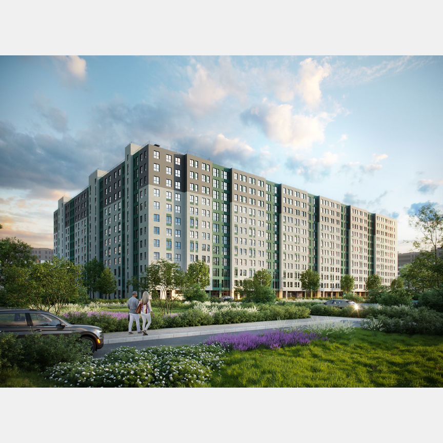 1-к. квартира, 30 м², 3/12 эт.
