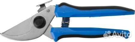 Секатор с никелированным покрытием, сибин 40200, рез до 10мм,190мм