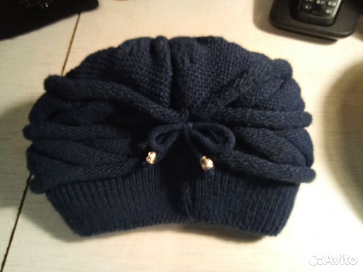 Вязаные шапки и береты