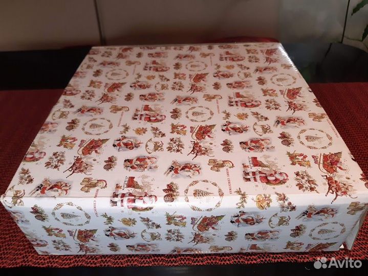 Тарелки 2 шт х 27 см Новогодние