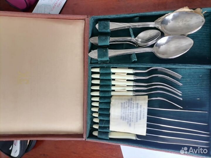 Набор столовых приборов СССР на 6 персон