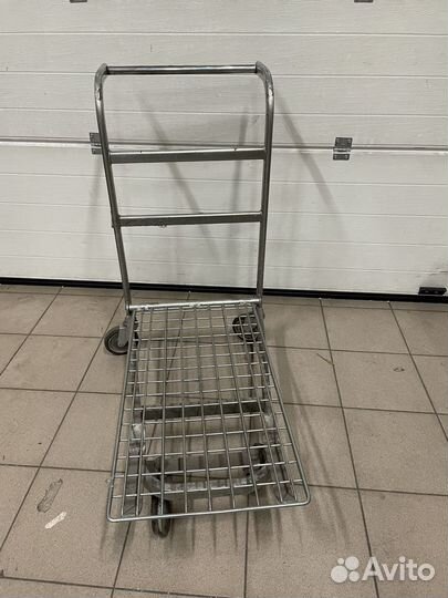 Телега складская платформенная