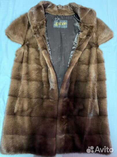 Жилетка меховая женская 46