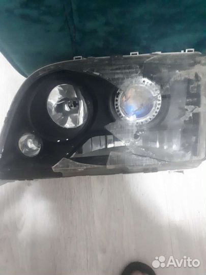 Фары w140