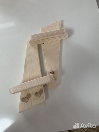 Полка настенная деревянная