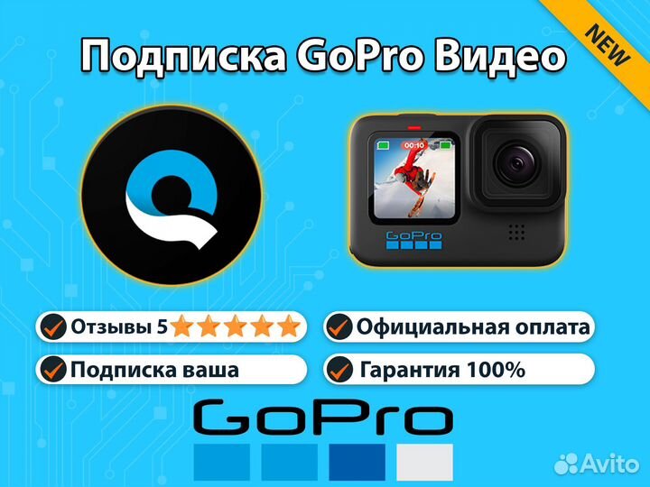 Подписка GoPro Quik Premium Plus. Гарантия. РФ