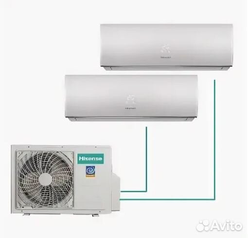 Мульти кондиционеры хайсен с склада