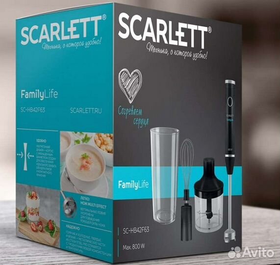 Новый Блендер Scarlett