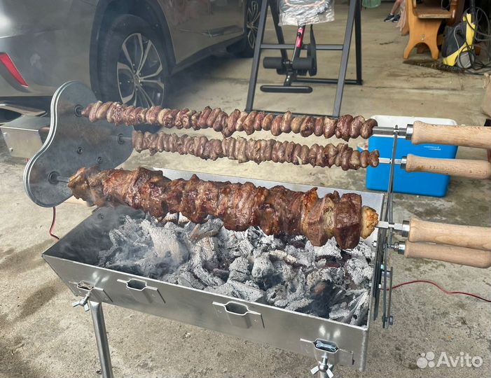Мангал автоматический