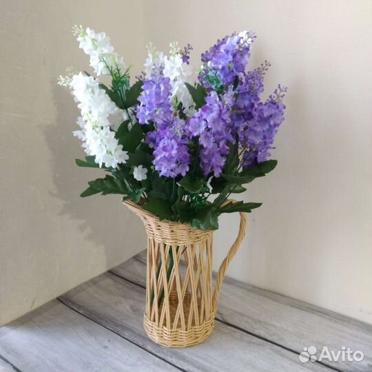 Кувшин плетенный из эко лозы