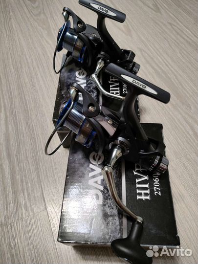 Катушка рыболовная карповая Hiver6000 байтранер