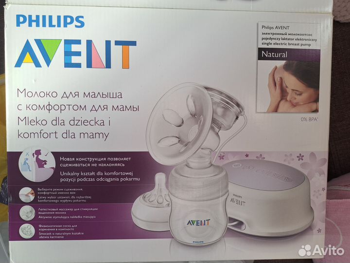 Молокоотсос электрический Avent