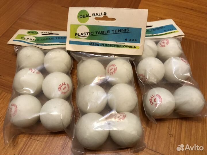 Шарики для настольного тенниса