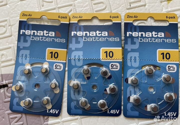 Батарейка renata 10