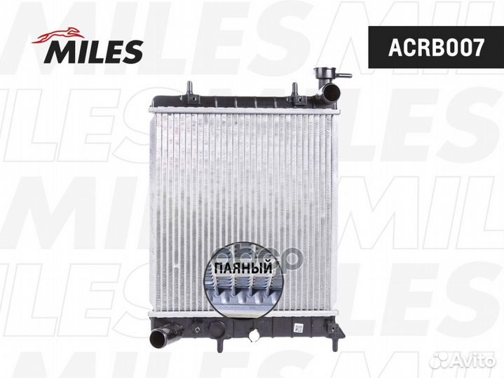 Радиатор hyundai accent 1.5/1.6 00- (мт) паяный