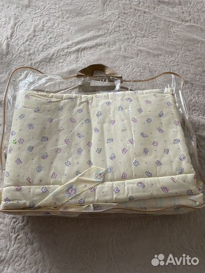 Набор в кроватку с балдахином