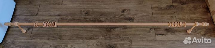 Карниз для штор, дерево, 210см