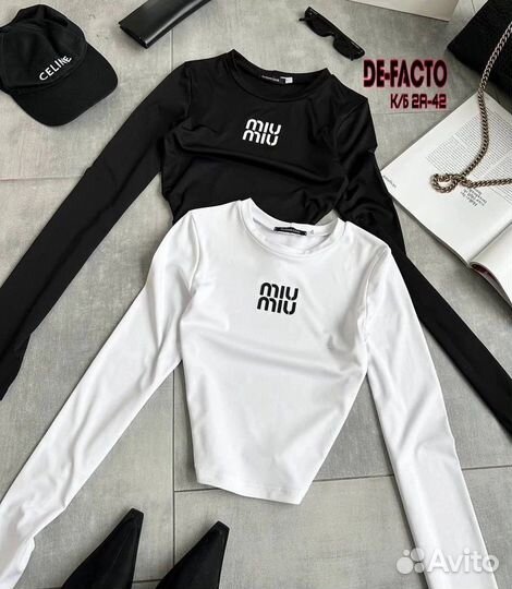 Топик женский с длинным рукавом единый размер