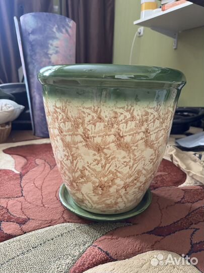 Кашпо керамика