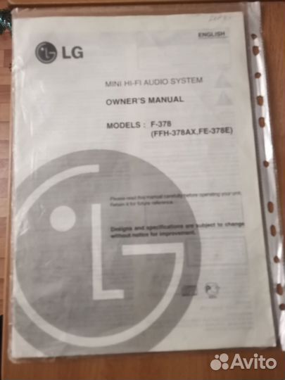 Музыкальный центр LG