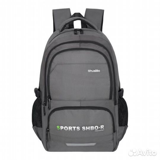 Молодежный рюкзак merlin XS9218 серый