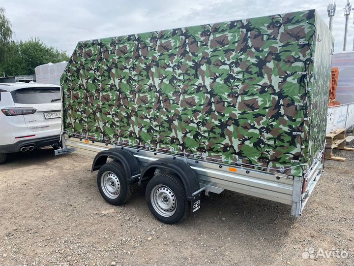 Прицеп 32.022 с тентом аэро. Запчасти. Доставка