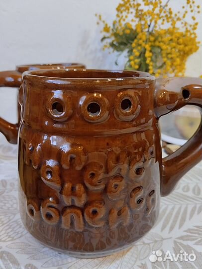 Кружка глина 
