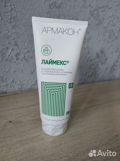 Паста для очистки кожи от загрязнений