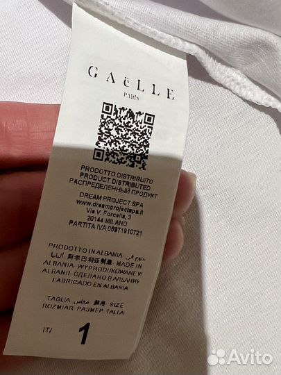 Футболка Gaelle S новая оригинал