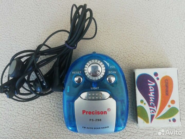 Радиоприемник Precison PS-298 с наушниками