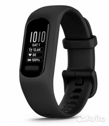 Смарт браслет Garmin vivosmart 5 черный, размер S