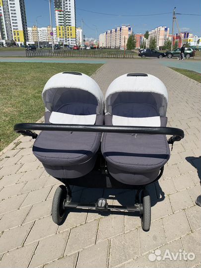 Коляска для двойни 3 в 1