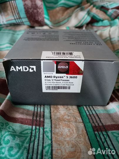 Процессор AMD Ryzen 5 3600 BOX версия