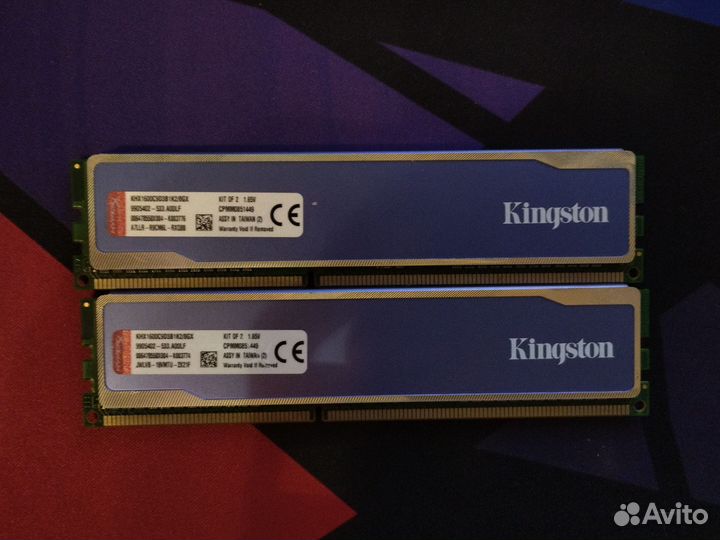 Оперативная память ddr3 hyperx blu