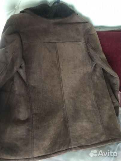 Дубленка натуральная мужская 48 50 размер