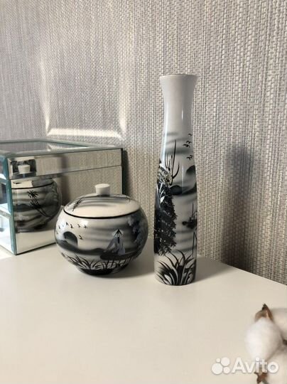 Ваза сахарница керамика коллекционные
