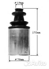 Пыльник шруса внутреннего Peugeot 406/405/205/306