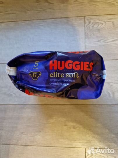 Подгузники трусики huggies 5 ночные