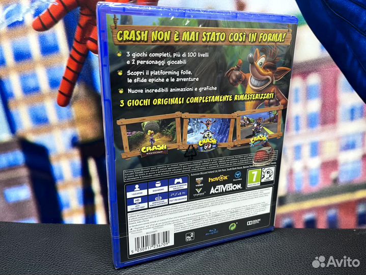 Crash bandicoot N Sane Trilogy PS4