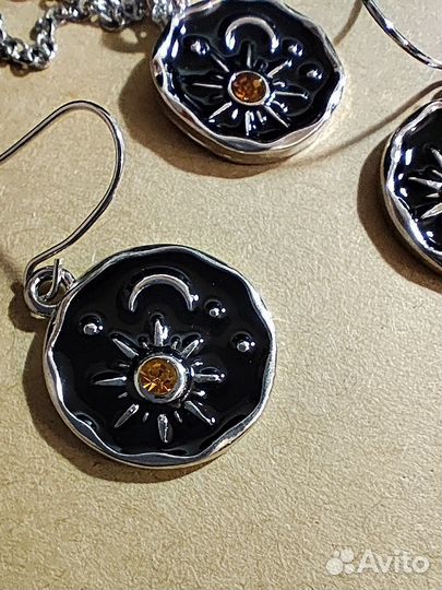 Комплект бижутерии Солнце и Луна