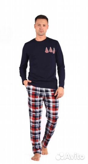 Пижама мужская кулирка 