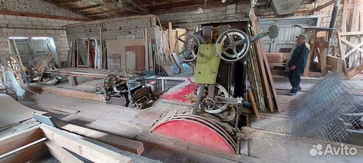 Cтанок круглопильный, рамная пила