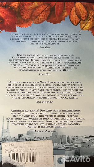 Книга «Бегущий за ветром«