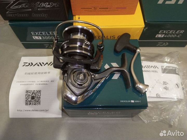Daiwa 20 Exceler LT 5000C катушка безынерционная