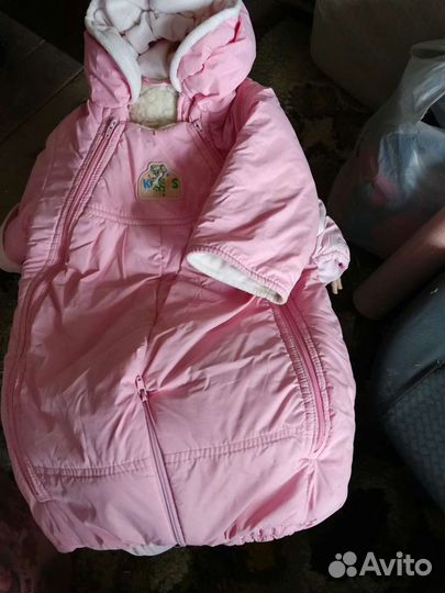 Комбез д/дев. 6-18 мес овчина