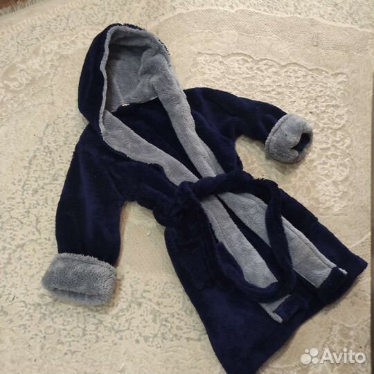 Детский махровый халат